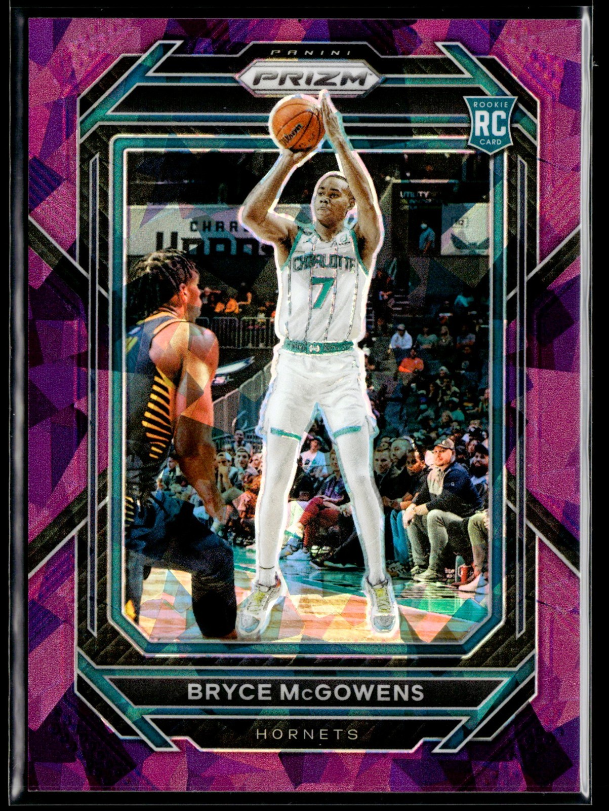 2022-23 Panini Prizm #222 Bryce McGowens Purple Ice Prizm /149 SP Rookie RC