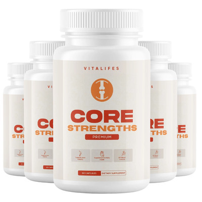 (5 Pack) Core Strengths Joint Support Advanced CoreStrengths Formula 60 Capsules