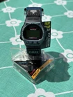 Vtg Timex Ironman Triathlon Digital Watch Womens 8 Lap Indigo  Hook Strap 1990s