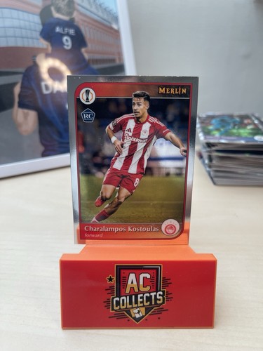TOPPS Merlin Chrome UCC 2024/25 - Charalampos Kostoulas - Olympiacos