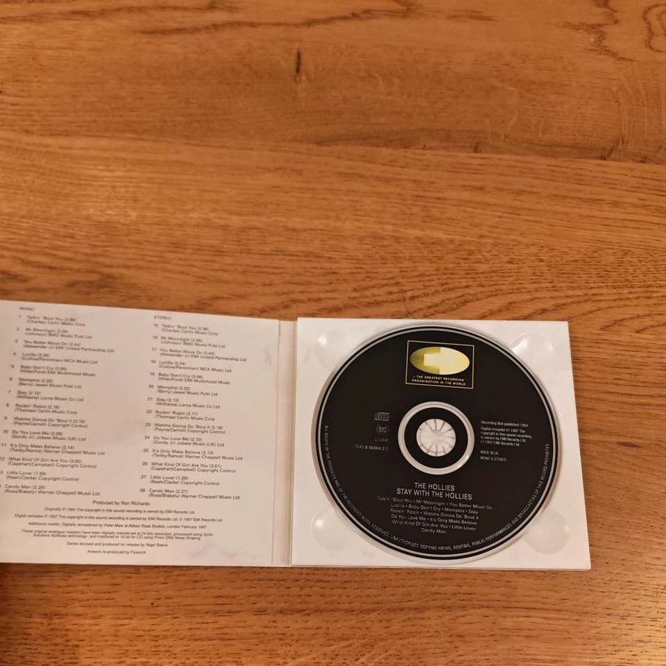 The Hollies - Stay With [Remastered] [Digipak] (1997) - Image 3 of 3