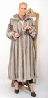 US5230 REAL CROSS MINK FUR COAT RANCH MINK JACKET SIZE M - NERZMANTEL PELLICCIA
