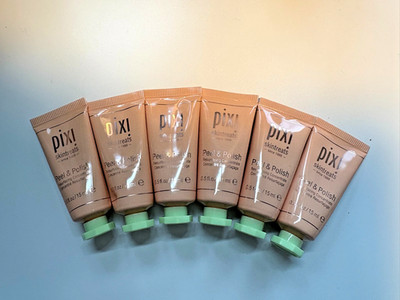 Pixi Peel & Polish Enzyme Exfoliator Set, Total 3oz (6 x 0.5oz)