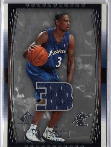 2004-05 SP Game Used Basketball Juan Dixson Wizards  Game-Used  Jersey Card