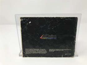 3D Battles Of WorldRunner - Nintendo Nes - Instruction Booklet Manual Only 