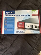 ZyXEL Zywall USG50 Unified Security Gateway with Power Adapter ZWUSG50 NEW, NIB