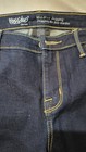 Mossimo Women's Dark Wash Blue Denim Jegging Mid Rise Stretch 5-Pocket Zip — photo 4
