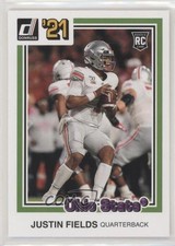 2021 Panini Chronicles Draft Picks Donruss Retro Pink Justin Fields #33 t2q