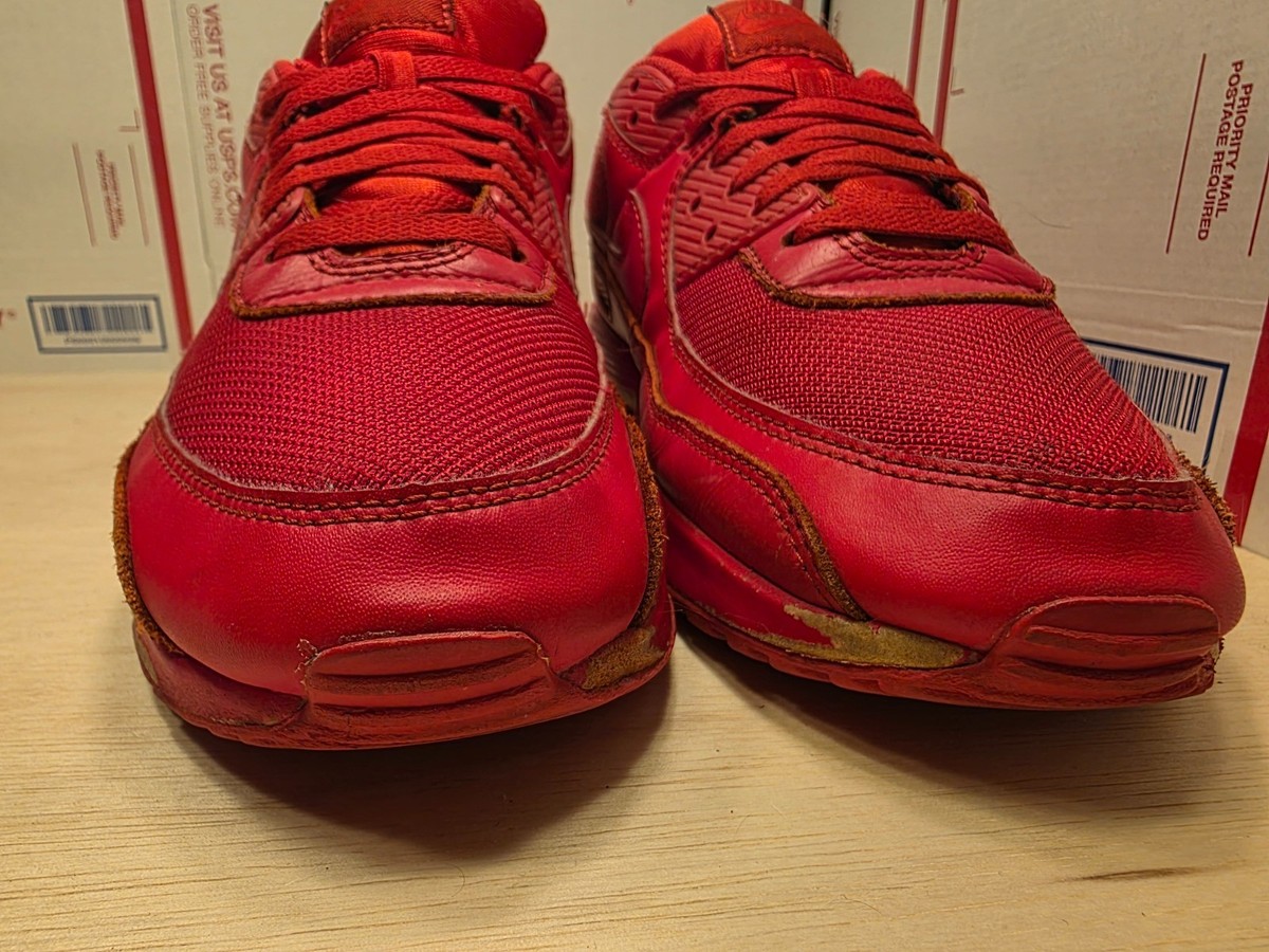 スニーカー Nike Air Max 90 Triple Red (2020) Buy Size 10 - Nike Air Max 90 Triple Red online | eBay