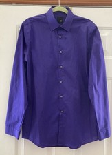 JF J.Ferrar Men s Slim Fit Shirt Size Medium 15-15 1/2 34-35