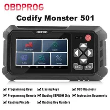 OBDPROG 501 Car Key Programmer Scanner EEPROM Pin Code IMMO OBD2 Diagnostic Tool