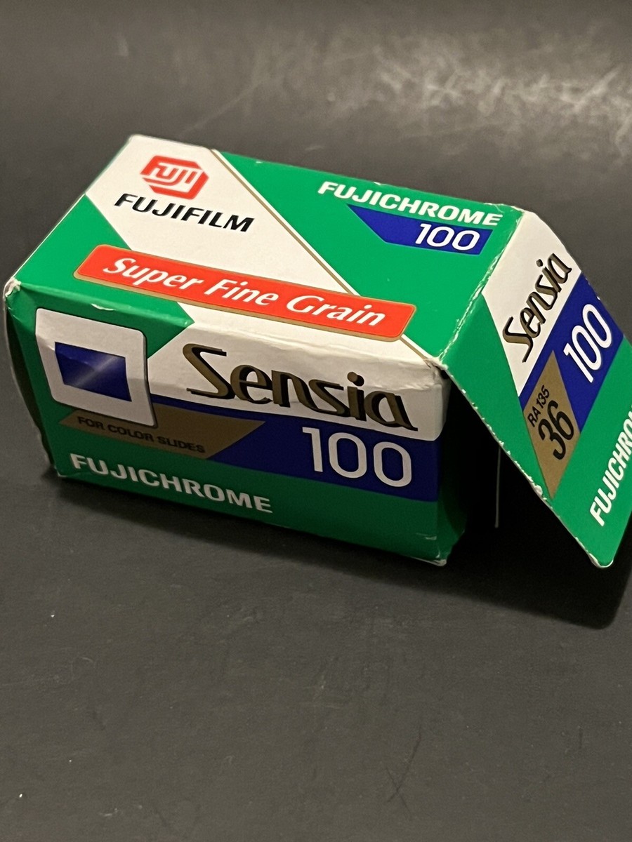 Colour Fujichrome Sensia 100 Vtg Fujichrome FILM FOR COLOR SLIDES