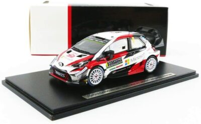 Spark TOY13143NO9 1:43 Toyota Yaris WRC #9 Monte Carlo 2018 Sport Car