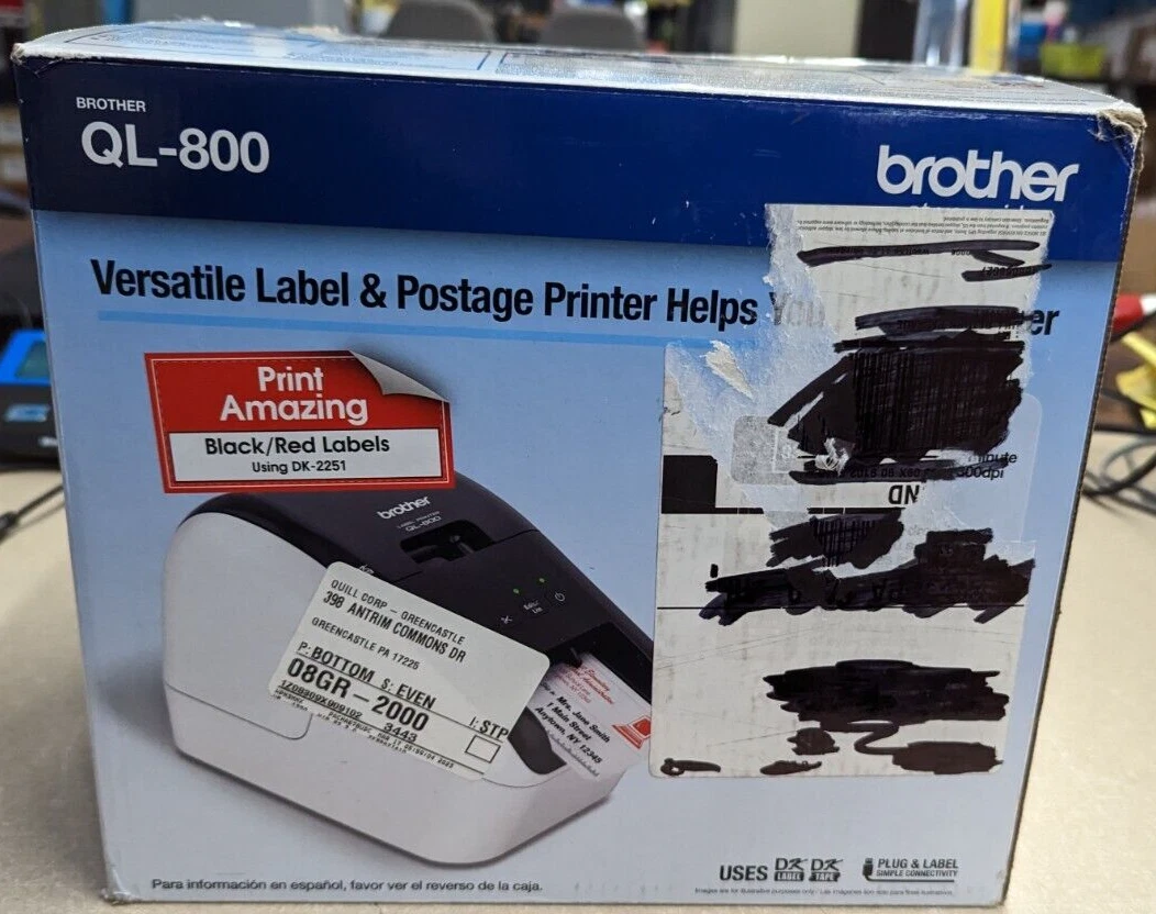 Brother High Speed Label Printer, QL-800 (USED!) Brother High Speed Label Printer, QL-800 (USED!)