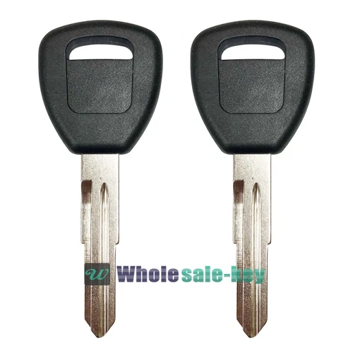 2Car Transponder Ignition Chip Key Blank For Honda Accord Civic Insight Odyssey 