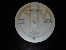 G.T.-On The Line (1983) A&M 12" Single
