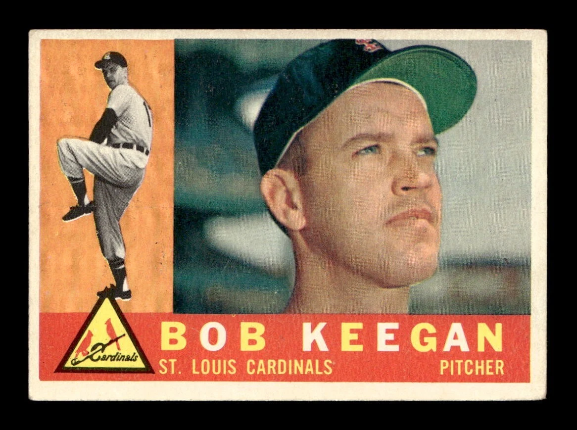 1960 Topps #291 Bob Keegan Cardinals VG-EX+ *r6