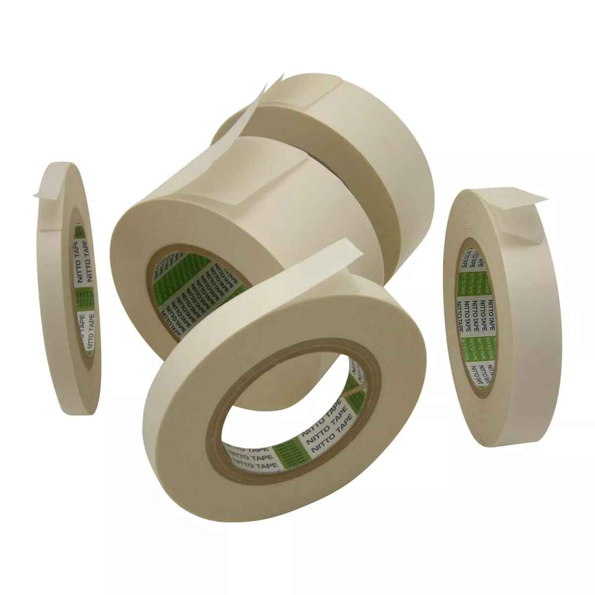Nitto Permacel P 02 Double Coated Kraft Paper Tape 1 in. x 36 yds. White