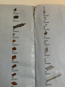 LEGO Ninjago Fortress of Misfortune 70605  Instruction manual booklet 