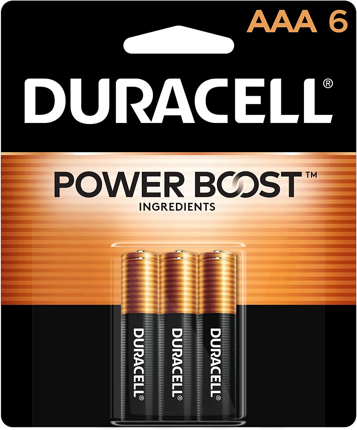 Coppertop AAA Batteries with Power Boost Ingredients, 6 Count Pack Triple a Batt-image