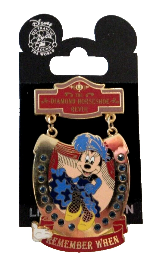 WDW MINNIE AT DIAMOND HORSESHOE REVUE 2006 GUANTERA BLANCA - LE OF 750 - #50198 Foto 4 de 4