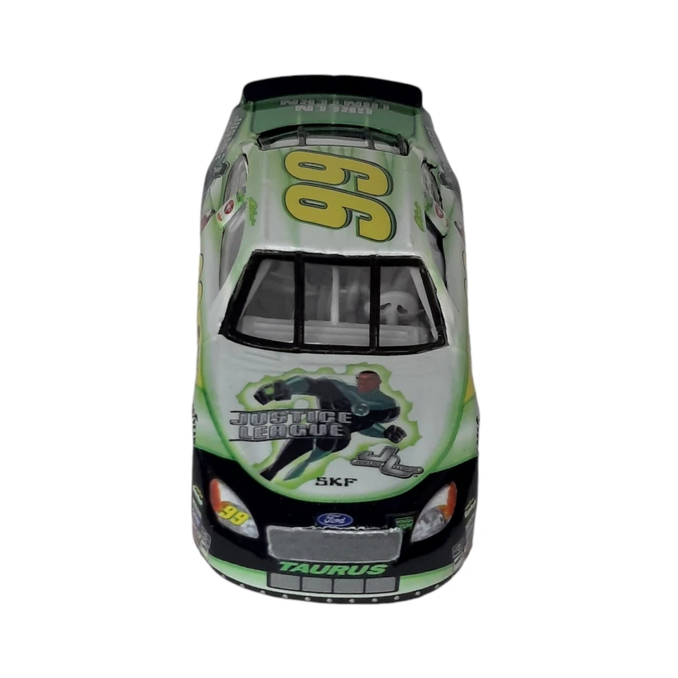 Figura de acción Green Lantern 2004 Hot Wheels DC Comics/con lote de autos de carreras NASCAR de colección Foto 4 de 4