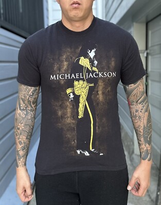 Vintage Michael Jackson Tee Shirt Smooth Criminal Nice Fade Hanes