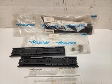 Lot 2 pairs Accuride 3832 Series Side Mount Drawer Slide - 10" - Black - CB3832-