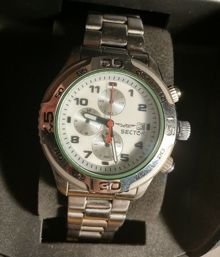 Orologio Sector Adventure Quarzo Cronografo Cinturino acciaio, listino 270  euro | eBay