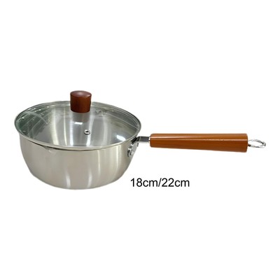 Casserole antiadhésive avec marmite à échelle pour ustensiles de cuisine de