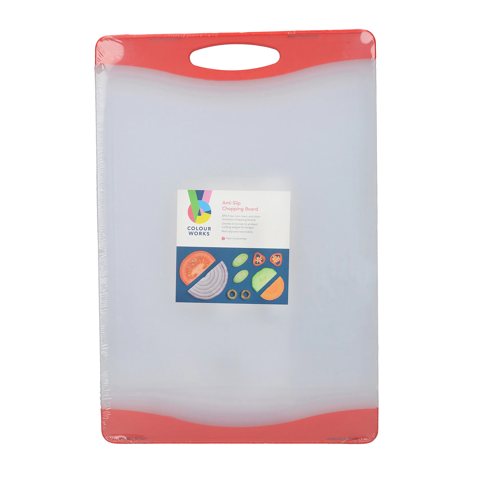 Colourworks Red Reversible Chopping Board
Opens in a new window or tab