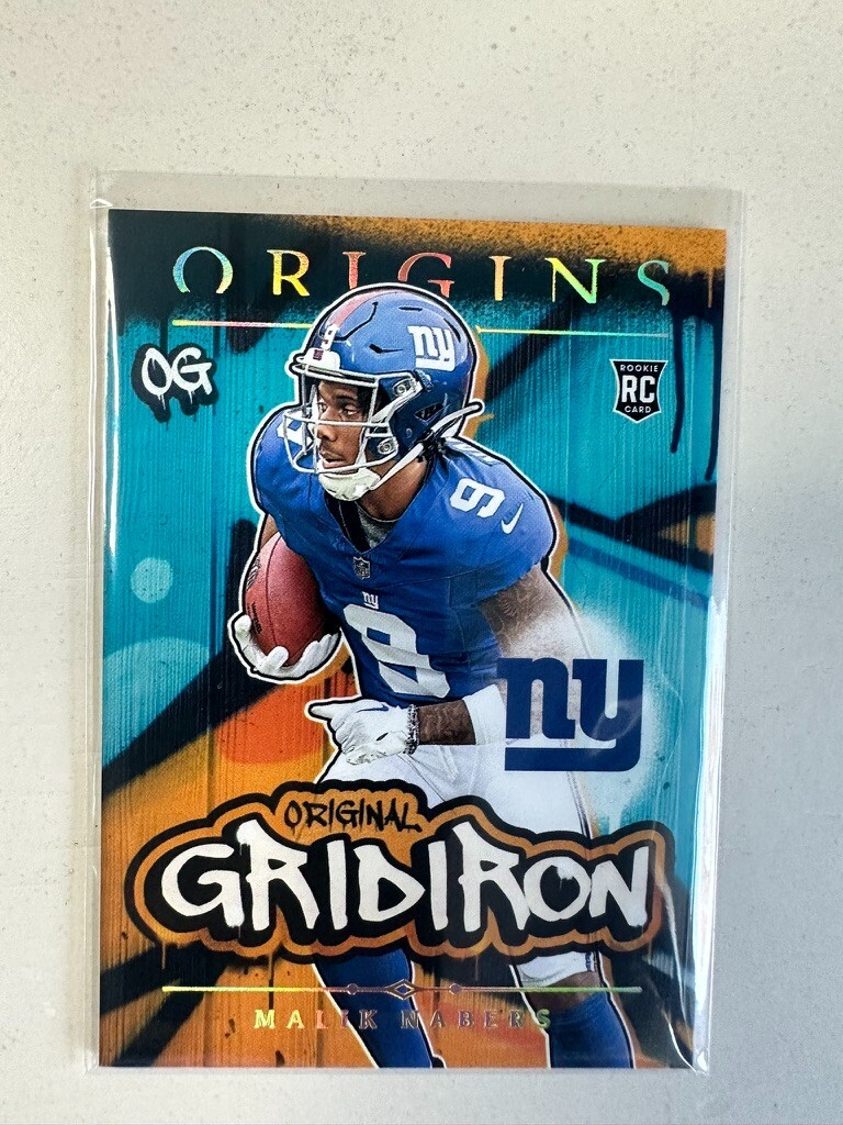 2024 Panini Origins International Original Gridiron (OG) - Malik Nabers (RC) #9