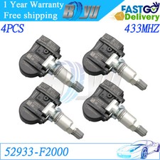 4Pcs for Hyundai Elantra Tire Pressure Monitoring System TPMS Sensor 52933-F2000