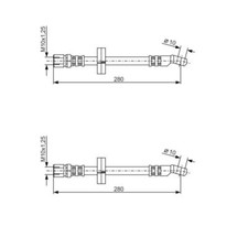 Flexible de frein Seat MARBELLA