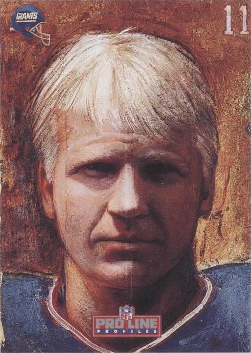 1992 Pro Line Profiles Phil Simms #347 for sale | eBay