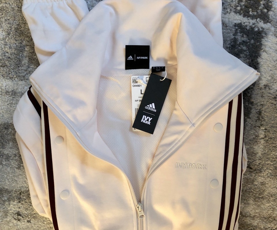 Adidas x IVY Park Convertible Snap Track Jacket Beyonce L LARGE Unisex ...