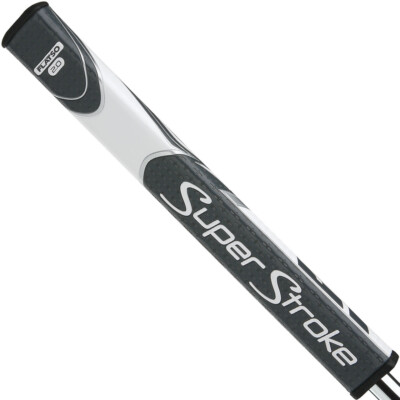 Super Stroke Zenergy FLATSO 2.0 Putter Golf Grip-Core .580'' Round Gray/White