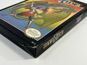 Hydlide NES Nintendo Game Cart Sleeve Styrofoam Box +Inserts & Registration Card