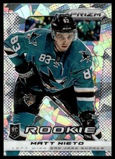 2013-14 Panini Prizm Prizms Matt Nieto Rookie San Jose Sharks #387