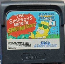 ebay® Auktion 198509189708 | The Simpsons Bart Vs The Space Mutants Sega Game Gear Cart Only Great Condition! Thumbnail of ebay® auction 198509189708 | The Simpsons Bart Vs The Space Mutants Sega Game Gear Cart Only Great Condition!