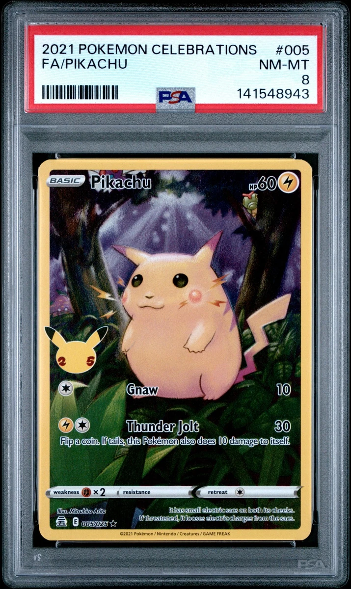 Pikachu Pokémon TCG Professional Sports Authenticator (PSA) Holo