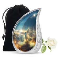 Dream Angel Funeral Urns for Ashes Adult Female, Decorative Urn 10 Inch 