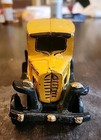  COCA-COLA CAST IRON TRUCK-MADE IN TAIWAN-1990'S-YELLOW-HEAVY — photo 2