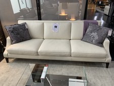 Natuzzi Winston 3 Seater Leather Sofa – Ivory – Designer Italian Sofa