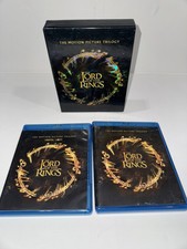 The Lord of the Rings Trilogy Blu-ray/DVD 6-Disc Set OOP w/ Slipcover