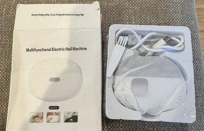 Aethora Electric Nail Clipper for Hands 3-in-1 with LED Light, Nail File New