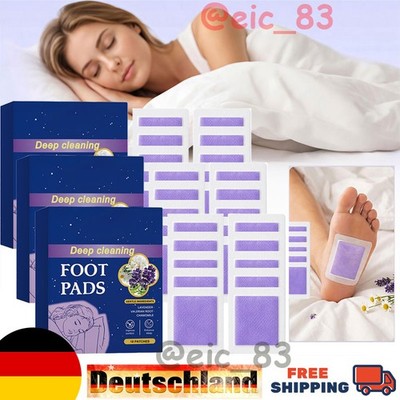 Herbal Foot Patches 10 Packs, Nighttime Foot Care Traditional Blend Easy Use
