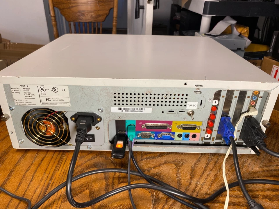 Vintage AcerPower, 3DFX, SBLive, TURBO (plays late 80's to late 90's PC games) - Image 4 of 4