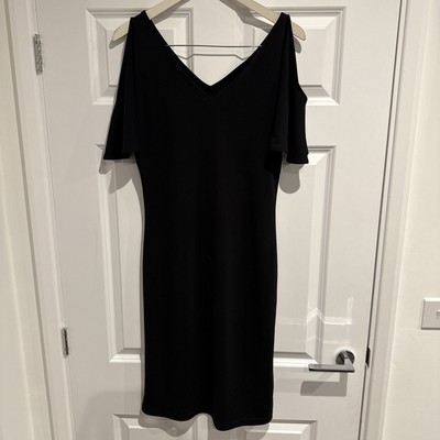 Xx By Mexx Women s Shoulder Slit Short Sleeve Midi Dress Size Medium 
