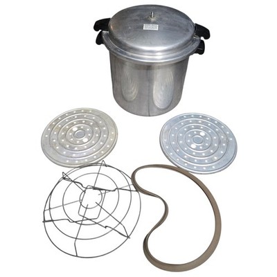 Vintage Mirro Matic 22 qt Aluminum Speed Pressure Cooker/Canner